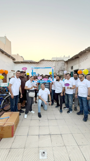 Food drive helps 80 labour camp workers